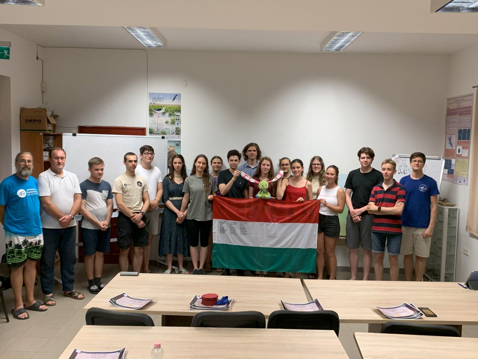 A 2025-ös év felkészítés résztvevői