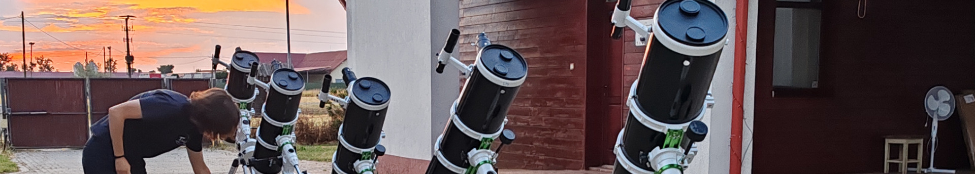 Távcsöves gyakorlási lehetőség a döntő előtt