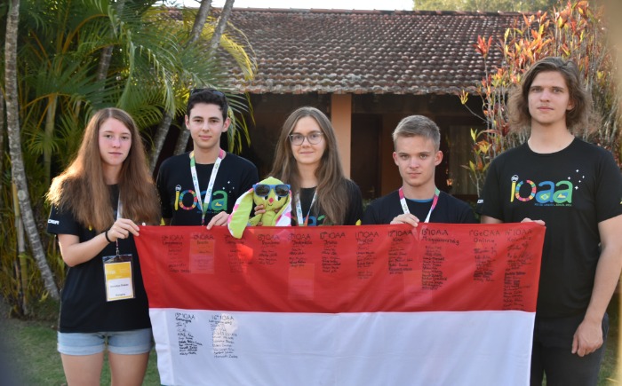 Éremesővel tértek haza a csillagászat bajnokai Brazíliából, a nemzetközi diákolimpiáról